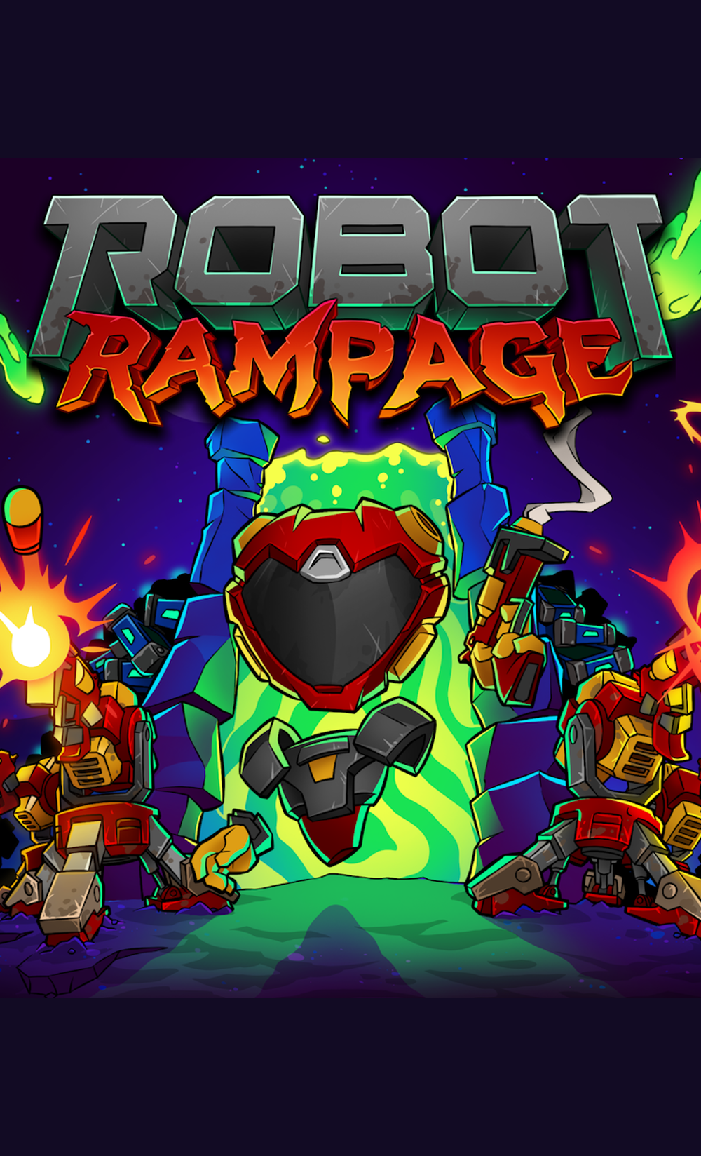Robot Rampage key art